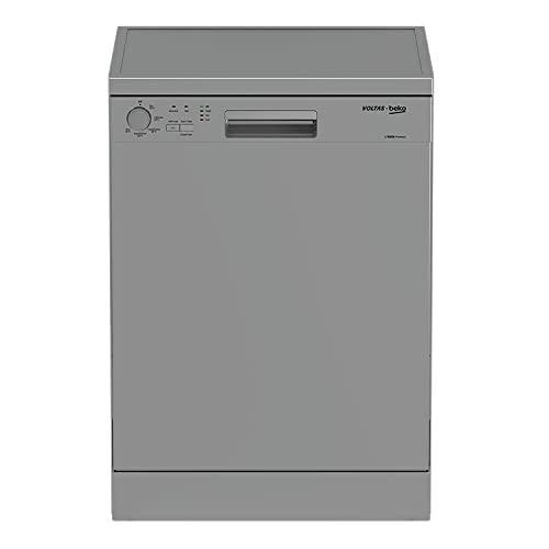 Voltas Beko 14 Place Settings Dishwasher (DF14S3, Silver)