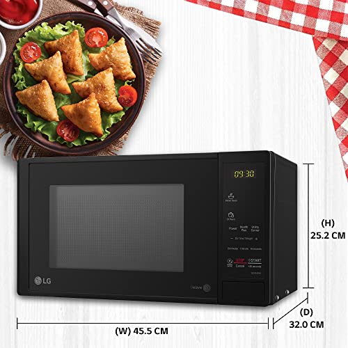 2.LG 20 L Solo Microwave Oven MS2043DB Black