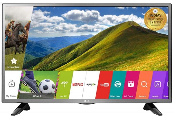 7.LG 80 cm 32 Inches HD Ready LED Smart TV 32LJ573D Silver 2017 model