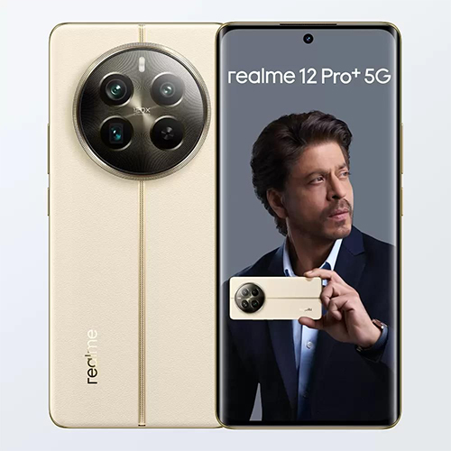 Realme 12 Pro Plus 5G Dual Sim Smartphone (12GB RAM, 256GB Storage) 6.72 inch 120Hz FHD+ OLED Display|Qualcomm Snapdragon® 7s Gen 2 (Navigator Beige)